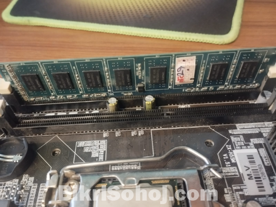 Motherboard processor and ram for sell